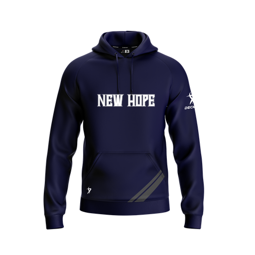 [FOLHSMNV-YXS-LOGO3] Decker Summit Hoodie (Youth XS, Navy, Logo 3)