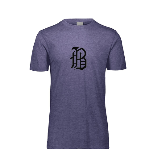 [FTSCUBRY-AS-LOGO1] Decker Men's Tri-Blend T-Shirt - Short Sleeve (Adult S, Royal, Logo 1)