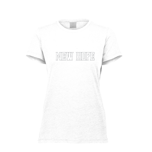 [FTSCUBWH-FAXS-LOGO3] Decker Women's Tri-Blend T-Shirt - Short Sleeve (Female Adult XS, White, Logo 3)