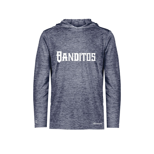 [FOLHCGNV-AS-LOGO2] Decker Men's Charge Hoodie (Adult S, Navy, Logo 2)